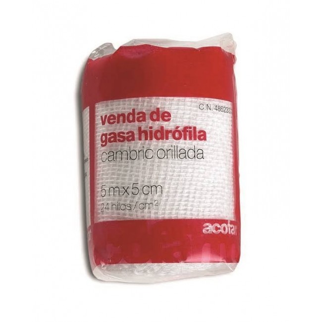 venda de gasa hidrofila cambric acofarma 5x5