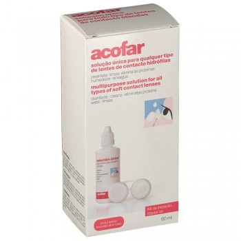 acofar solucion unica para lentes de contacto blandas 60ml